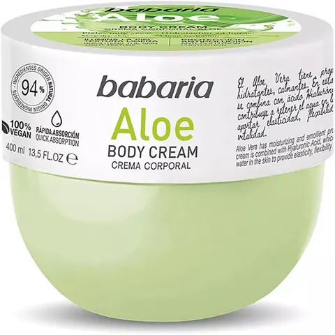 babaria - Aloe Körpercreme, 400 ml – Bild 2