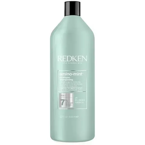 Redken - Amino Mint Shampoo, 1 l – Bild 3