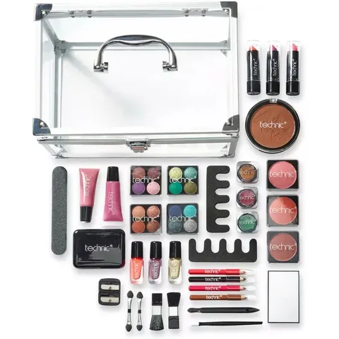 TECHNIC - Clear Beauty Case, Set – Bild 2