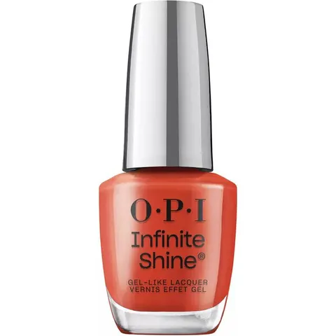 OPI Infinite Shine Knock 'Em Red – Röd 15 – Bild 2
