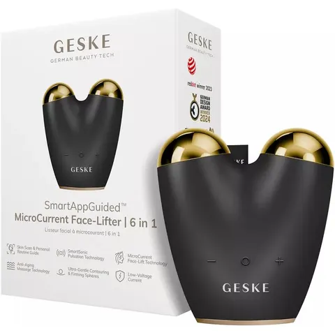 Geske MicroCurrent Face-Lifter | 6 in 1 Gray – Grå – Bild 3