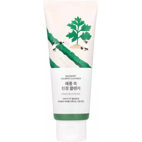Round Lab - Mugwort Calming Cleanser, 150 ml – Bild 2