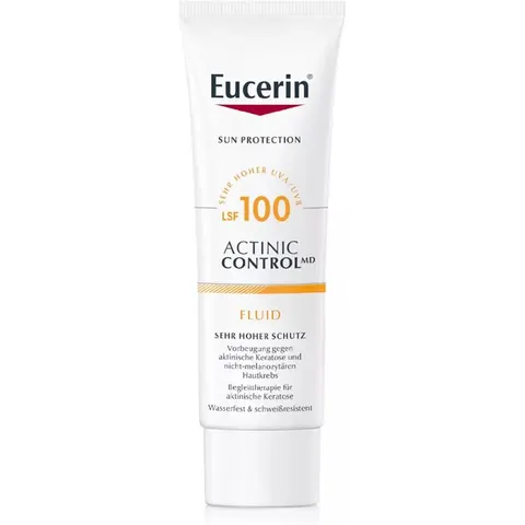Eucerin - Actinic Control Fluid Face & Body LSF 100, Sun, 80 ml – Bild 2