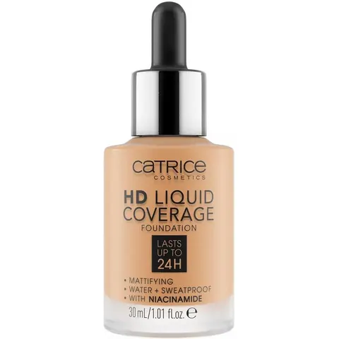 Catrice HD Liquid Coverage Foundation 034 Medium Beige – Beige 30 – Bild 2