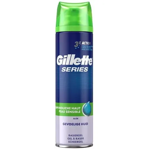 Gillette Rasiergel Series Sensitive, 200 ml – Bild 2