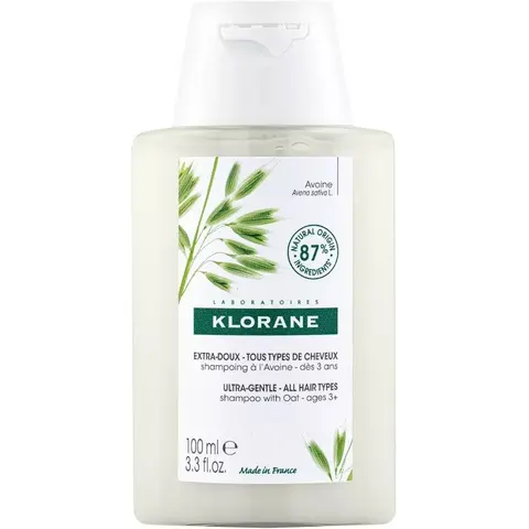 KLORANE - Shampoo, Hafer, 100 ml, Weiss – Bild 2