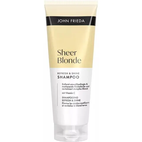 250ml JOHN FRIEDA Sheer Blonde Refresh & Shine Shampoo – Bild 2