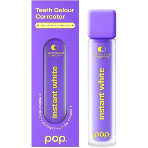 Pop - Teeth Colour Corrector- Instant White Serum, 10 ml – Bild 3