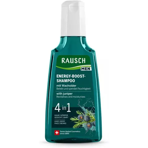 RAUSCH MEN ENERGY-BOOST-SHAMPOO 200 ml Shampoo – Bild 2