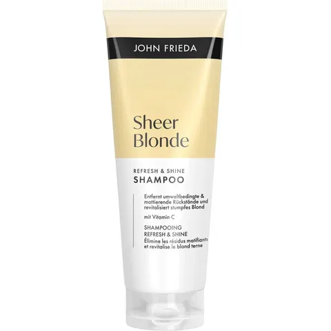 250ml JOHN FRIEDA Sheer Blonde Refresh & Shine Shampoo – Bild 3