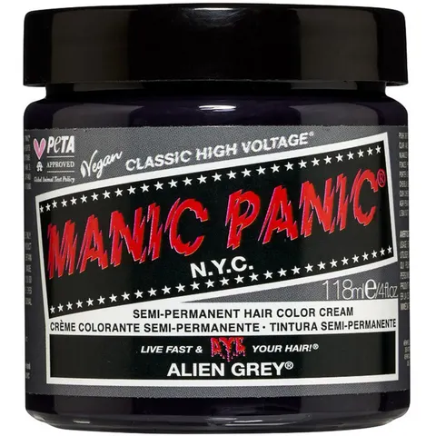 118ml Manic Panic Classic High Voltage Alien Grey – Bild 2
