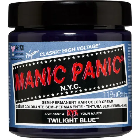 118ml Manic Panic Classic High Voltage Twilight Blue – Bild 2