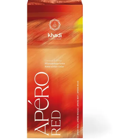 100g khadi Pflanzenhaarfarbe ApéroRed – Bild 2