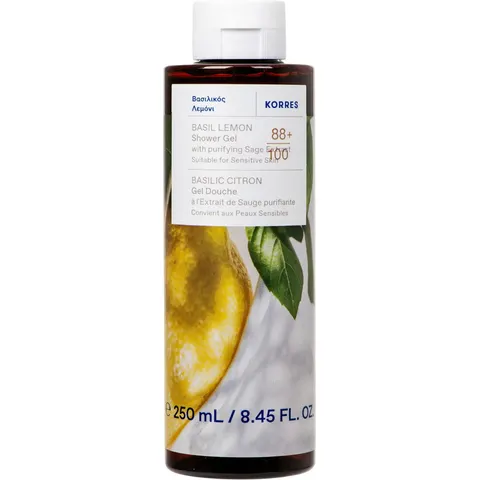 250ml KORRES BASIL LEMON Duschgel – Bild 3