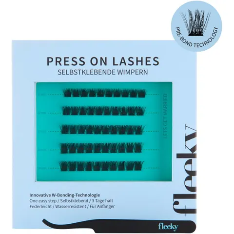 fleeky Press-On Lashes Glam – Let's Get Married – Bild 2