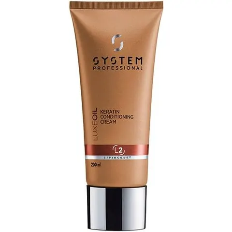 200ml System Professional LipidCode Luxeoil L2 Keratin Conditioning Cream – Bild 2