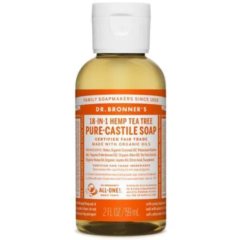 Dr. Bronner's Teebaum-flüssiges Gel 60 ml 944 ml – Bild 2