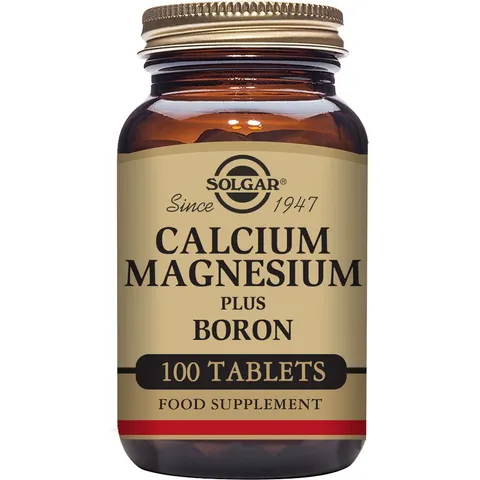 Solgar Calcium-Magnesium-Plus-Bor-Tabletten 250 – Bild 2