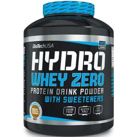 BiotechUSA Hydro Whey Zero Vanille 1816 gr Erdbeere – Bild 2