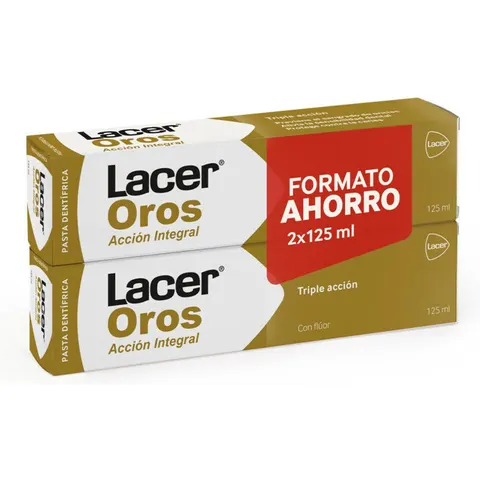 Lacer Oros Zahnpasta 2 x 125 ml – Bild 2