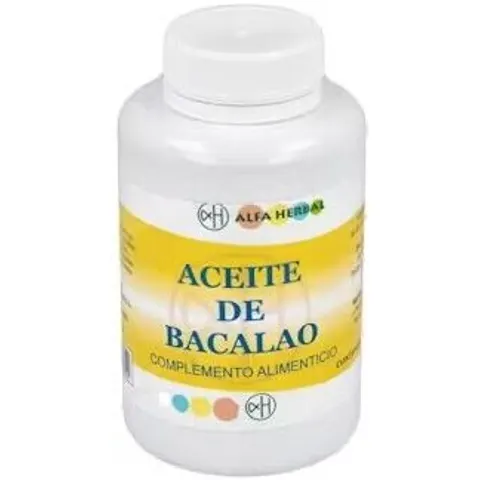 Alfa Herbal Kabeljauöl 200 Perlen – Bild 2