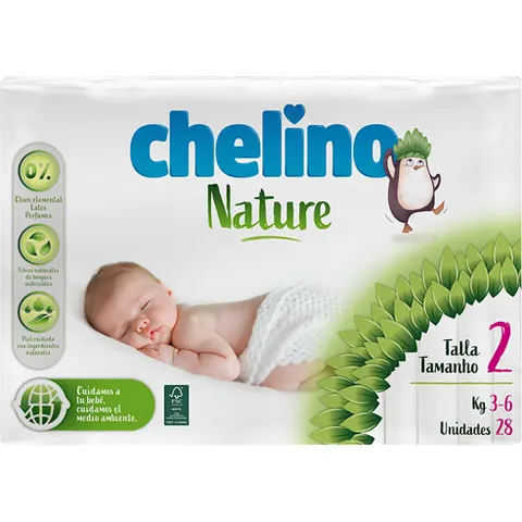 Chelino Windeln 28 Einheiten Grösse 2 – Bild 2