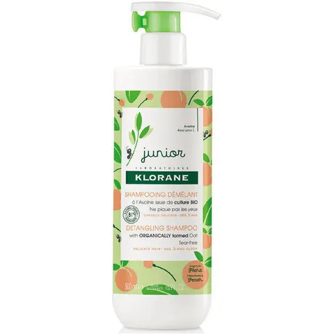 Klorane Junior Entwirrungsshampoo 500 ml 500 ml – Bild 2