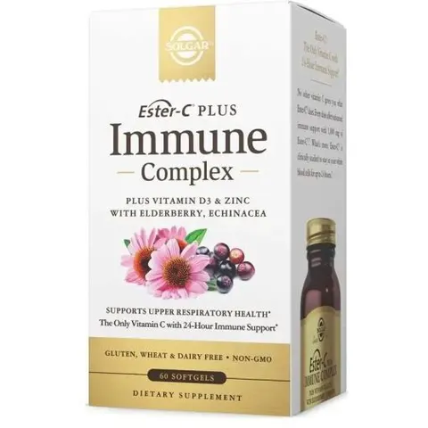 Solgar Ester-C Plus Immunkomplex 60 Weichkapseln – Bild 2