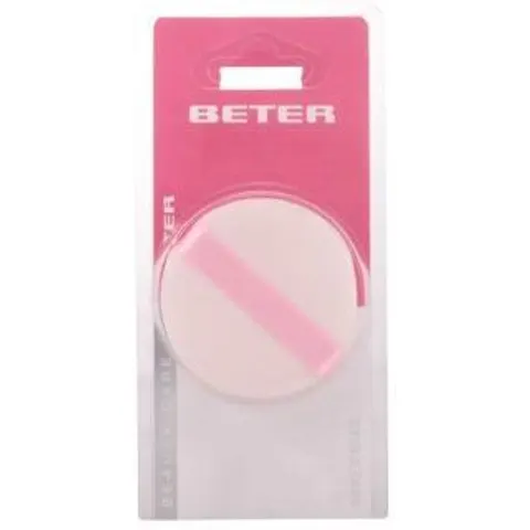 Beter Doppelseitige Make-up-Puderquaste, Baumwolle – Bild 2
