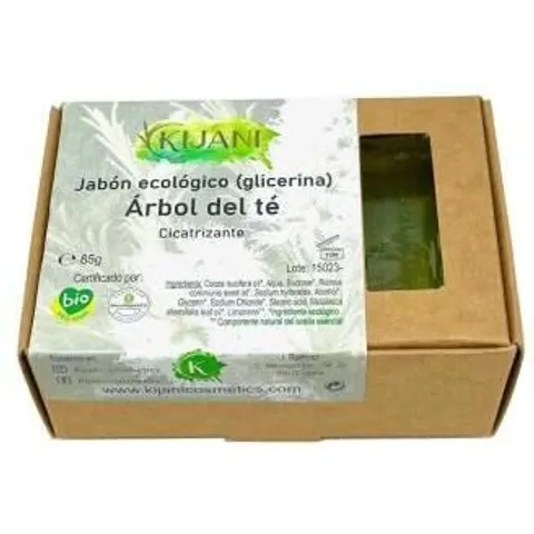 Kijani Teebaum-Seifenstück 80 gr – Bild 2