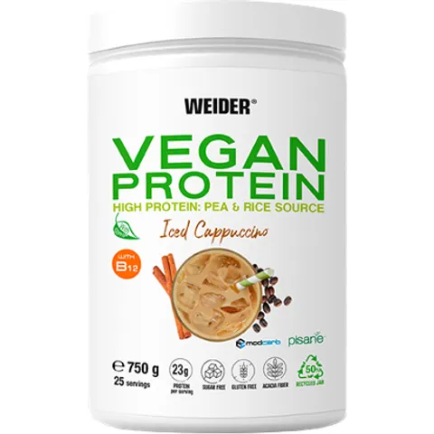 Weider Veganes Protein 750 gr Vanille – Bild 2