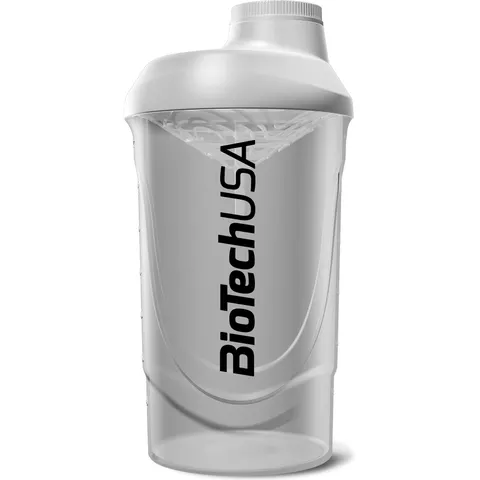 BiotechUSA Shaker Weiss 600ml – Bild 2