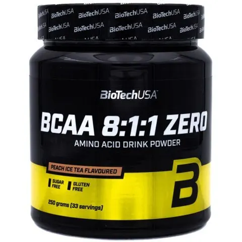 BiotechUSA BCAA 8:1:1 Null Pfirsich-Eistee 250 gr – Bild 2