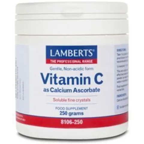 Lamberts Calciumascorbat-Pulver 250 gr – Bild 2