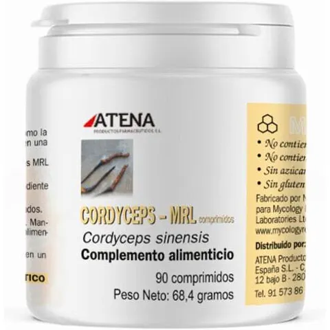 Atena Cordyceps-Mrl 500 mg 90 Tabletten – Bild 2