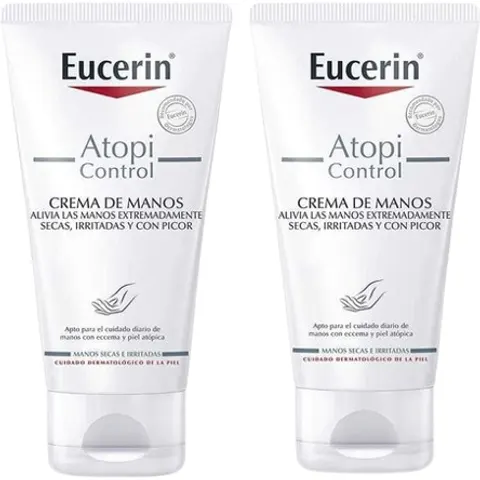 Eucerin AtopiControl Handcreme 2 x 75 ml – Bild 2