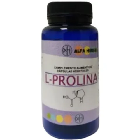 Alfa Herbal L-Prolin 100 Kapseln – Bild 2