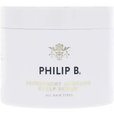 236ml PHILIP B Peppermint Avocado Scalp Scrub – Bild 3