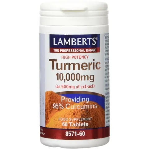 Lamberts Turmeric Quick Release 60 Capsules – Bild 2