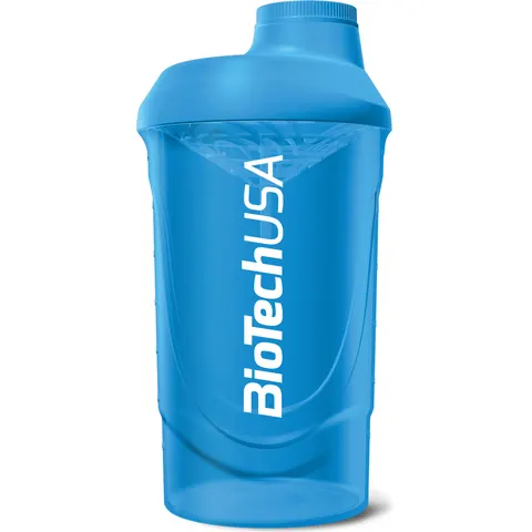 BiotechUSA Shaker Blau 600ml – Bild 2