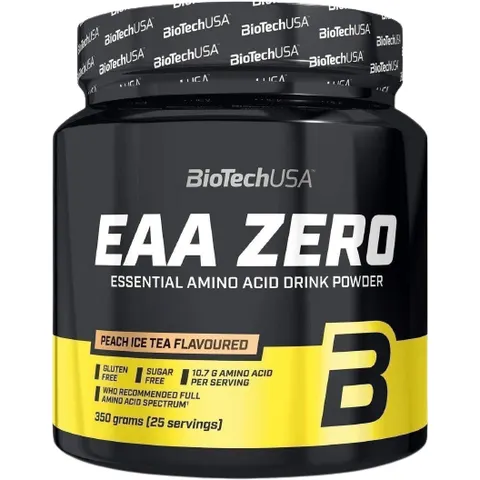 BiotechUSA EAA Zero Essentielle Aminosäuren 350 gr Eistee – Bild 2