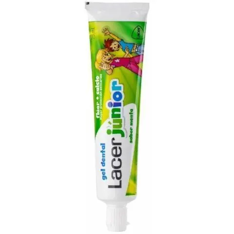Lacer Junior Mint Zahnpasta-Gel 75 ml – Bild 2
