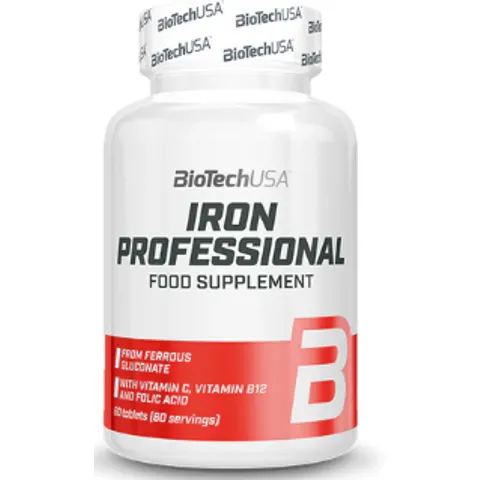 BiotechUSA Iron Professional 60 Tabletten – Bild 2