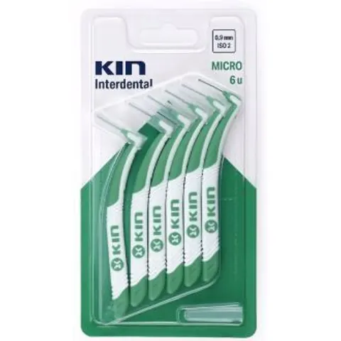 Kin Micro-Interdentalbürsten-Set 0,9 mm 6 Stk – Bild 2