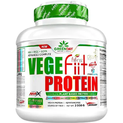 Amix Gemüseprotein 2000 gr Erdnuss-Schokolade – Bild 2