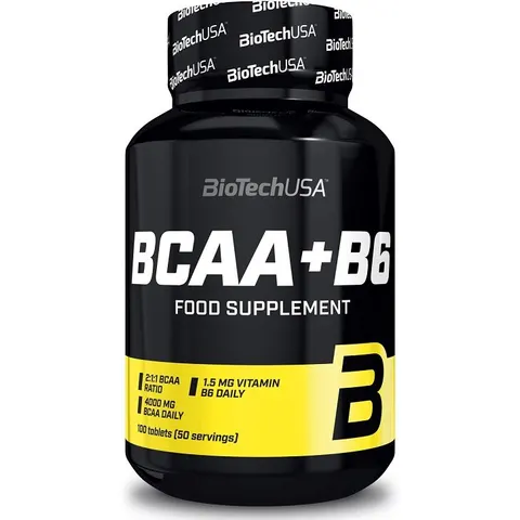 BiotechUSA BCAA+B6 100 Tabletten – Bild 2