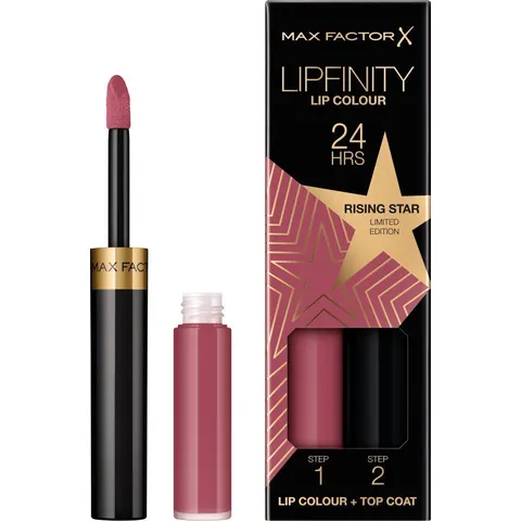 Max Factor Lipfinity 2-Step Long Lasting Lipstick 084 Rising Star – Multi – Bild 2
