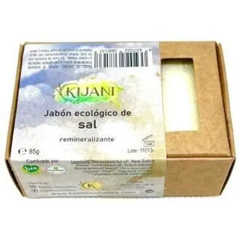 Kijani Salztablettenseife 80 gr – Bild 2