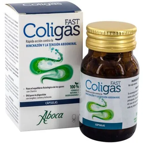 Aboca Coligas Fast 50 Kapseln – Bild 2