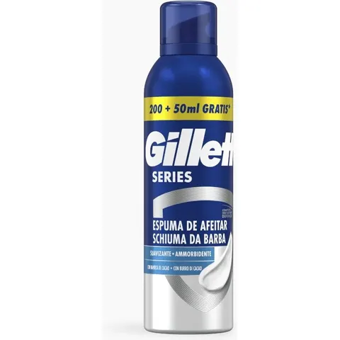 Gillette Serie Rasierschaum mit Kakaobutter 250 ml – Bild 2
